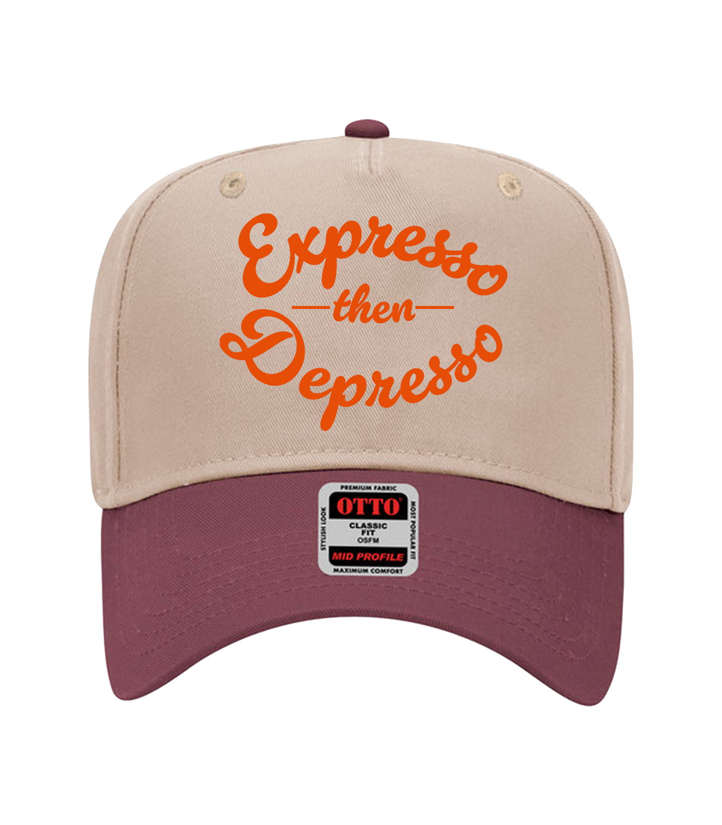 Expresso Then Depresso Two-Tone Dad Hat