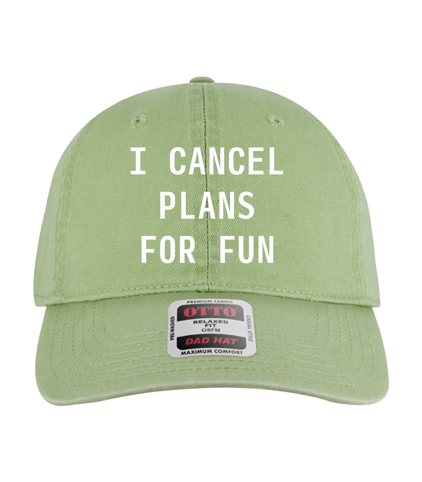 I Cancel Plans for Fun – Dad Hat