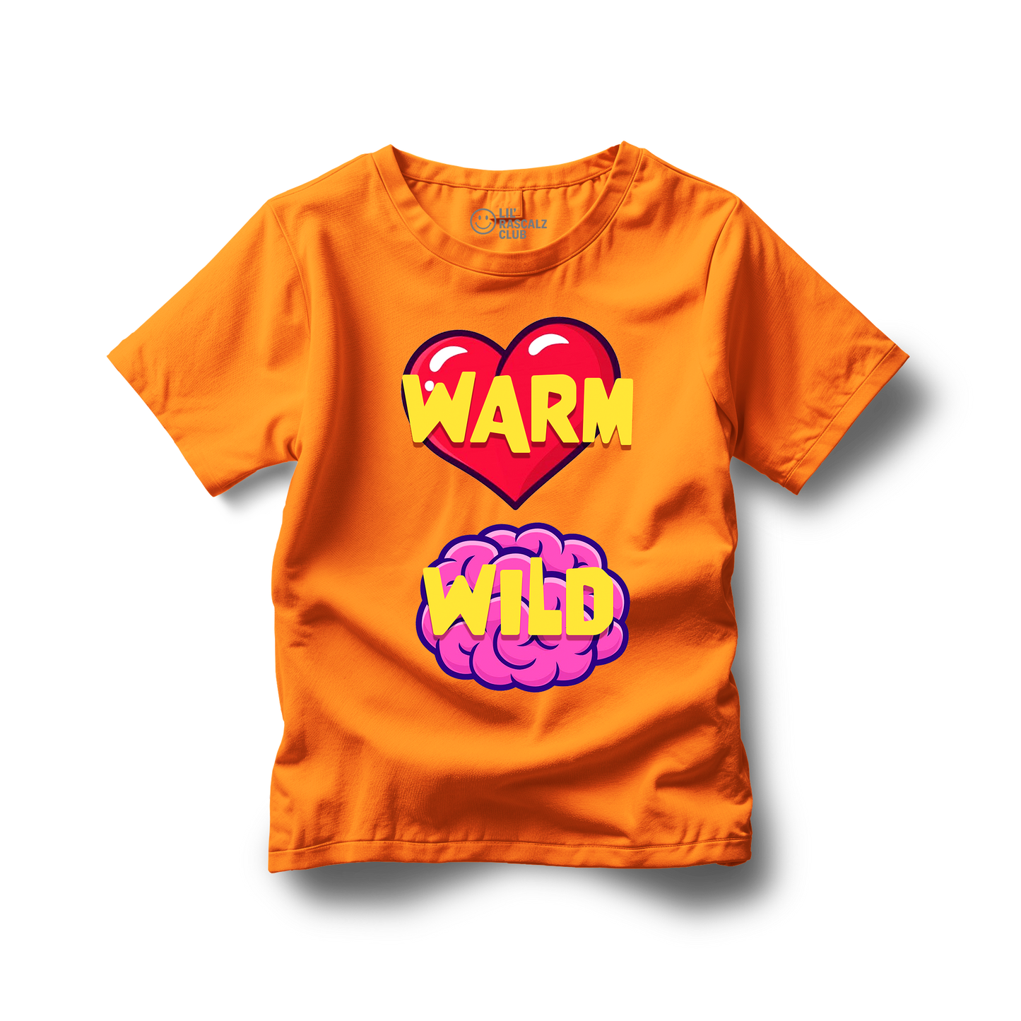 Warm Heart Wild Mind Kids T-Shirt