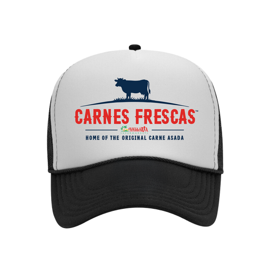 Vallarta - Carne Frescas - Trucker Cap - Home of the Original Carne Asada