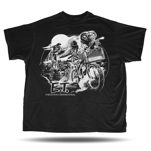 “Moon Flight” – E.T. Bicycle Escape Scene Tee