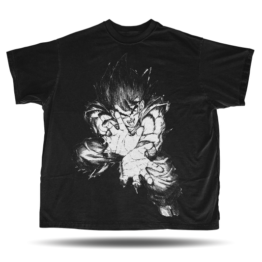 “Kamehameha!” – Goku Unleashing Energy Tee