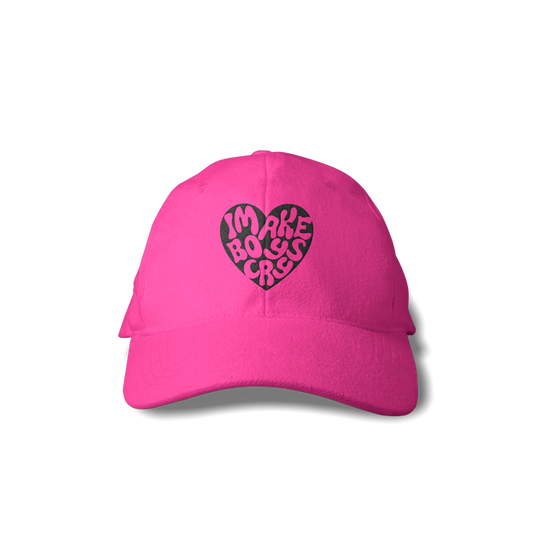 I Make Boys Cry Heart – Embroidered Dad Cap 💔