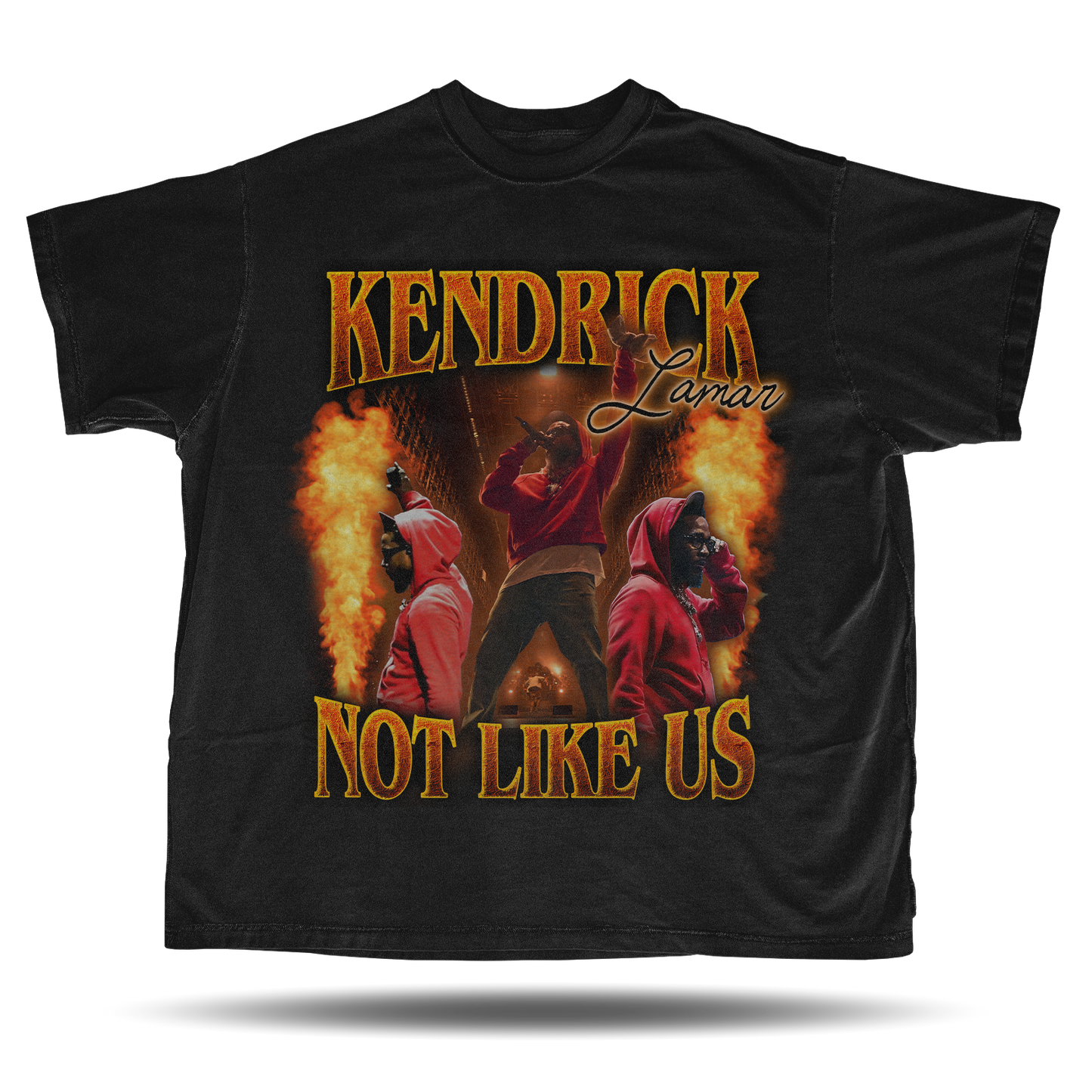 Kendrick Lamar - "Not Like Us" Vintage Bootleg T-Shirt