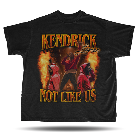 Kendrick Lamar - "Not Like Us" Vintage Bootleg T-Shirt