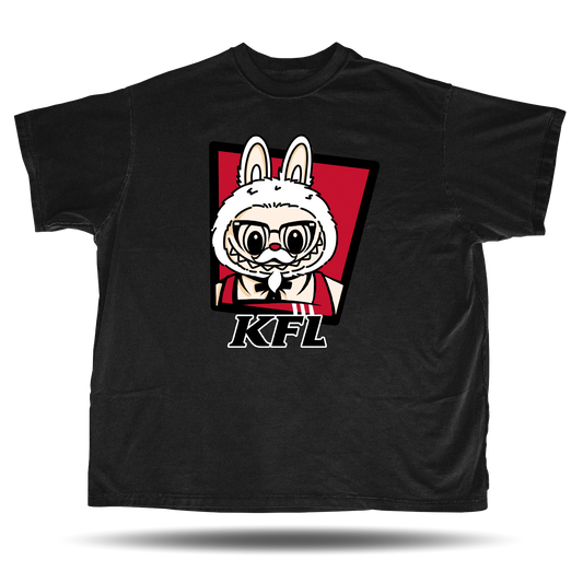 🍗 Labubu KFL Parody Tee – Finger-Lickin’ Mischief!