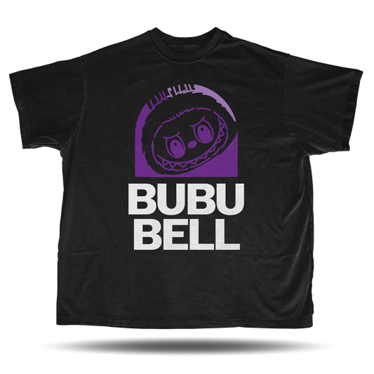🌮 Bubu Bell Parody Tee – Late Night Cravings, Labubu Style