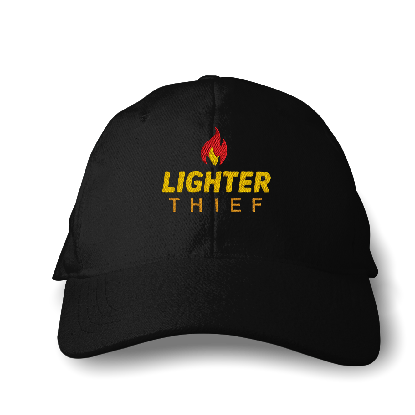🔥 Lighter Thief Trucker Hat – Embroidered Statement Cap