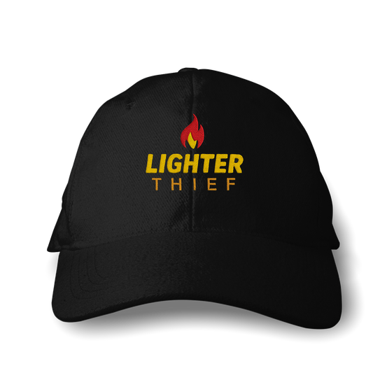 🔥 Lighter Thief Trucker Hat – Embroidered Statement Cap
