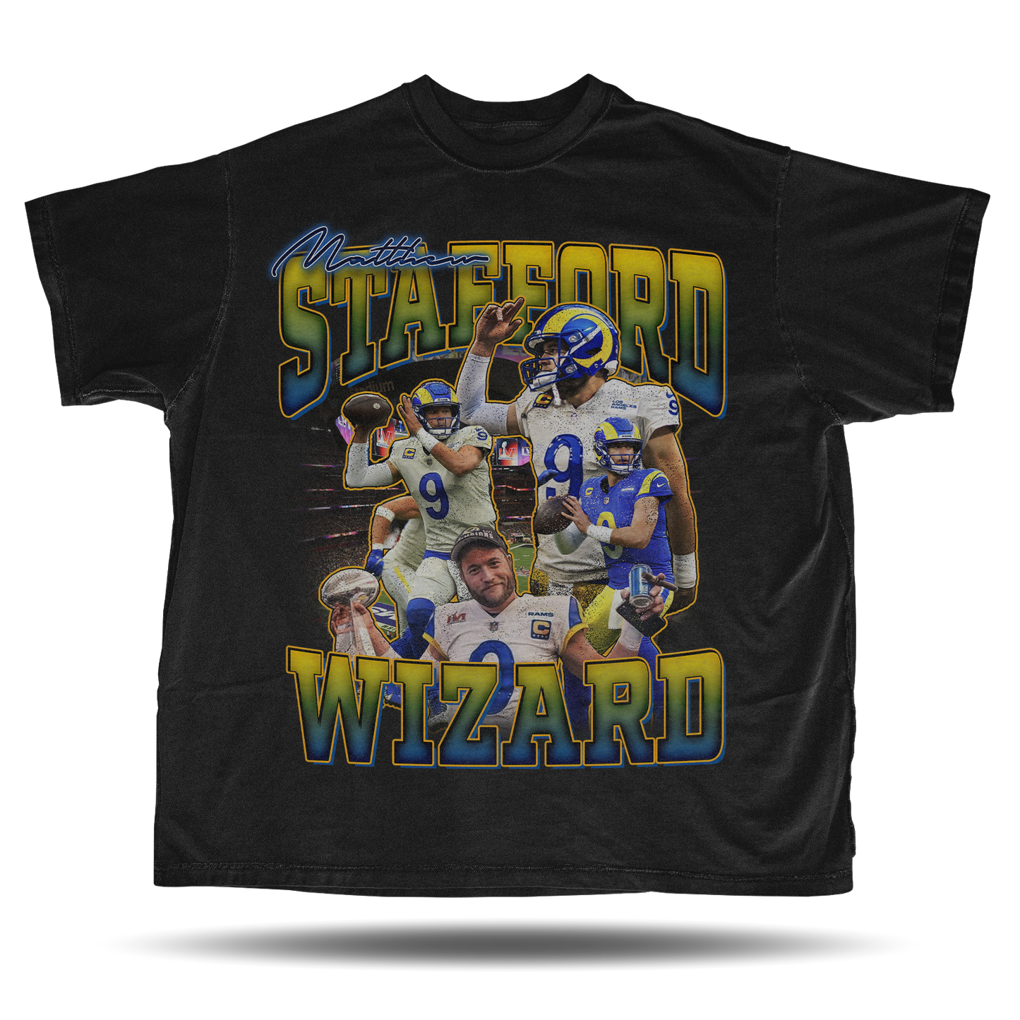 Matthew Stafford - Los Angeles Rams - Vintage Bootleg T-Shirt