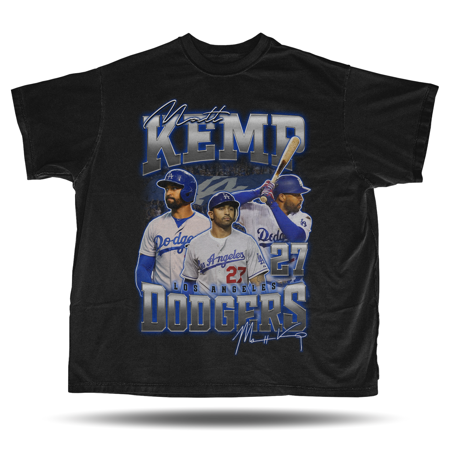 Matt Kemp - Los Angeles Dodgers - Oversize Vintage T-Shirt