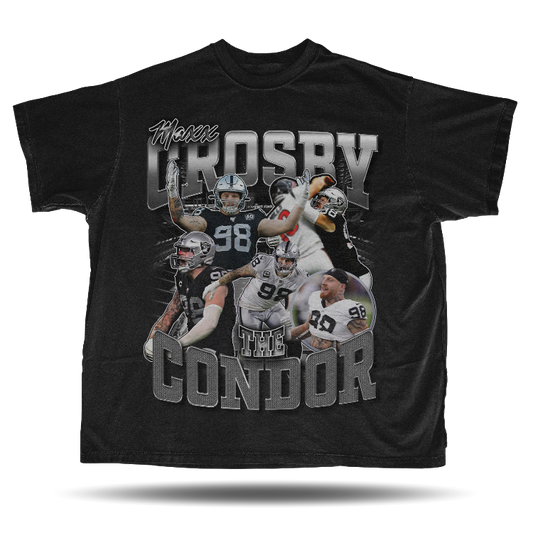 Maxx Crosby - Las Vegas Raiders - Vintage Bootleg T-Shirt