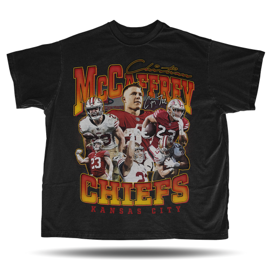Patrick Mahomes - Kansas City Chiefs - Vintage Bootleg T-Shirt