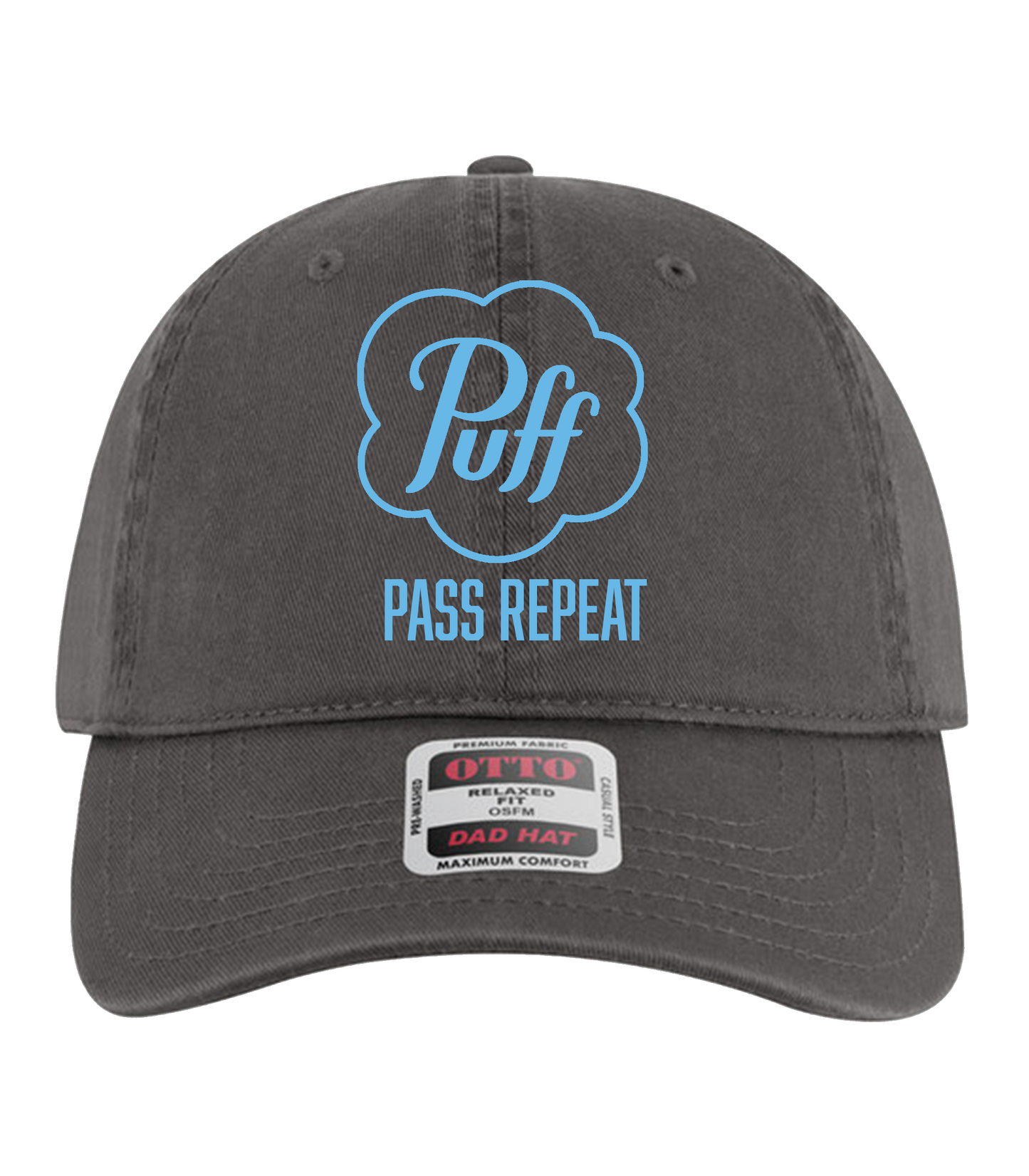 Puff Pass Repeat Dad Hat
