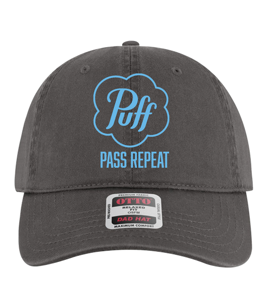 Puff Pass Repeat Dad Hat