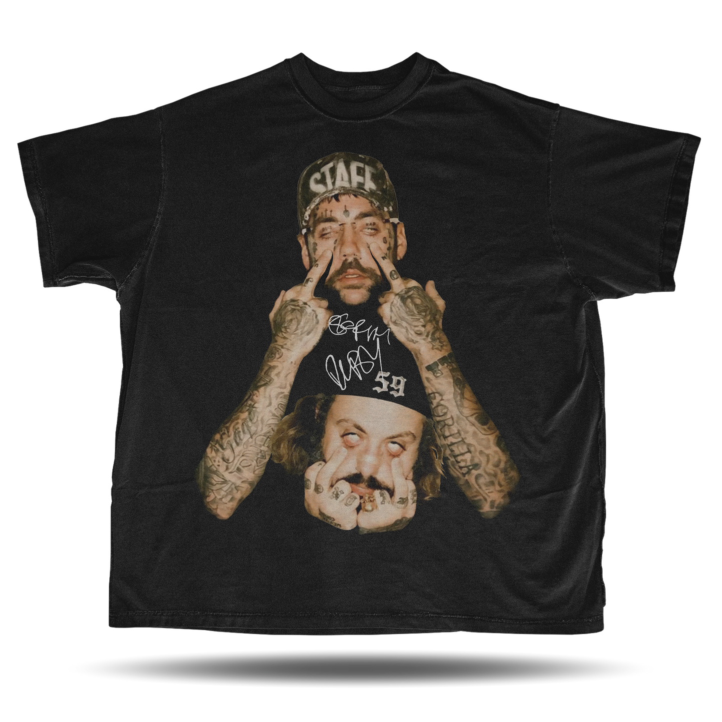 $uicide Boy$ - Big Head - Oversized Vintage Bootleg T-Shirt – 90s Hip-Hop Retro