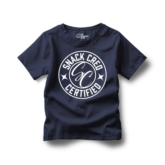 Snack Cred Certified Kids T-Shirt